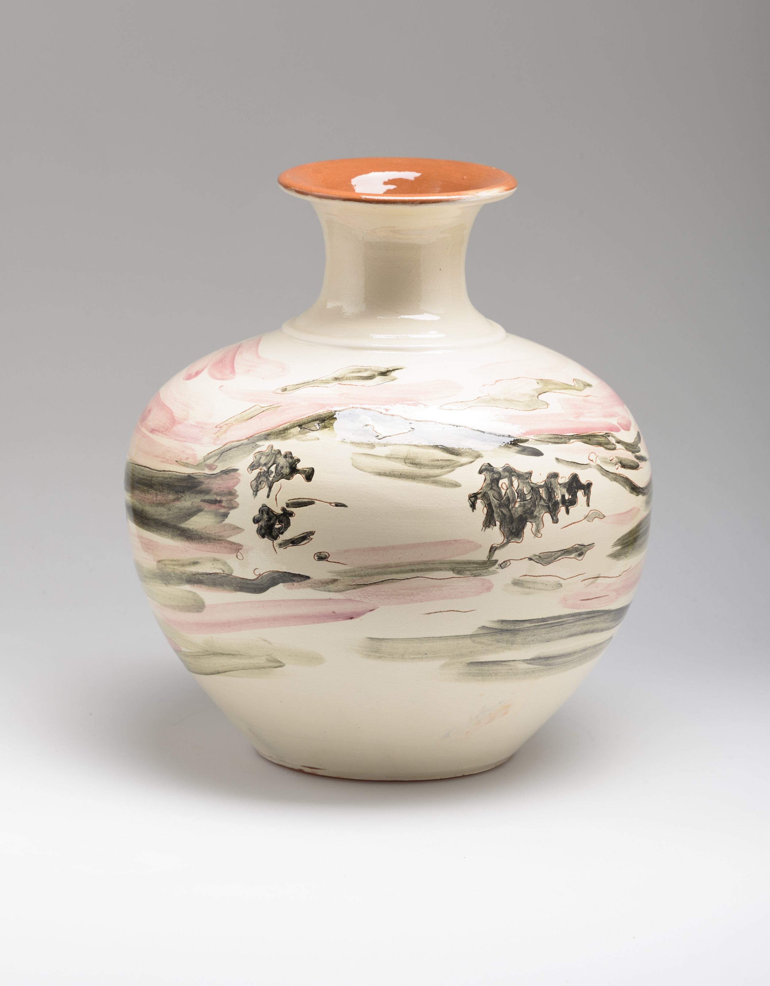 Flower Vase, ceramic, 29 cm. high Portugal 2015