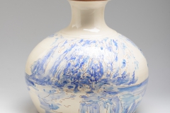 Flower Vase, ceramic, 30 cm. high, Portugal 2015