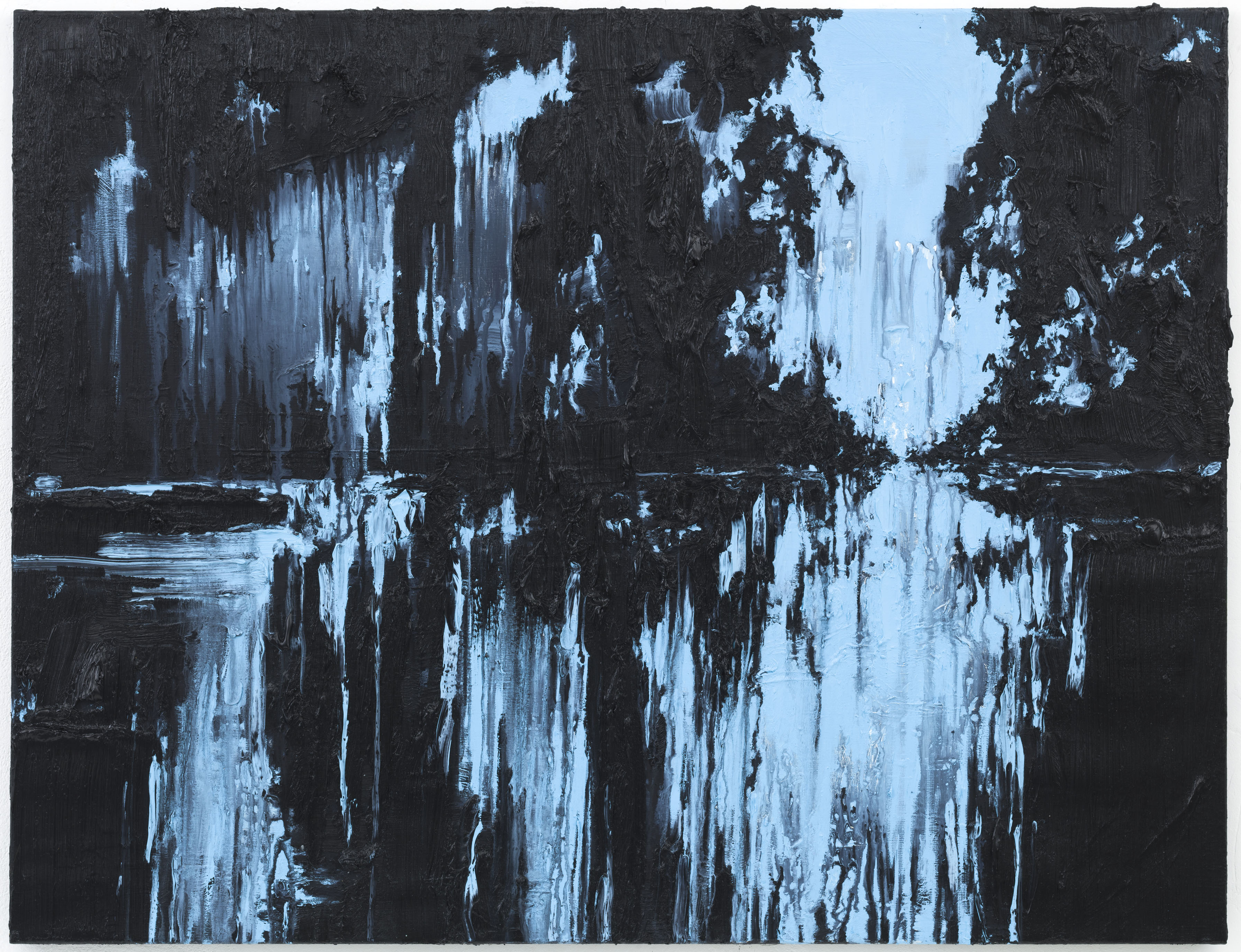 "Lago Azul" 100 x 130 cm. oil on linen 2012