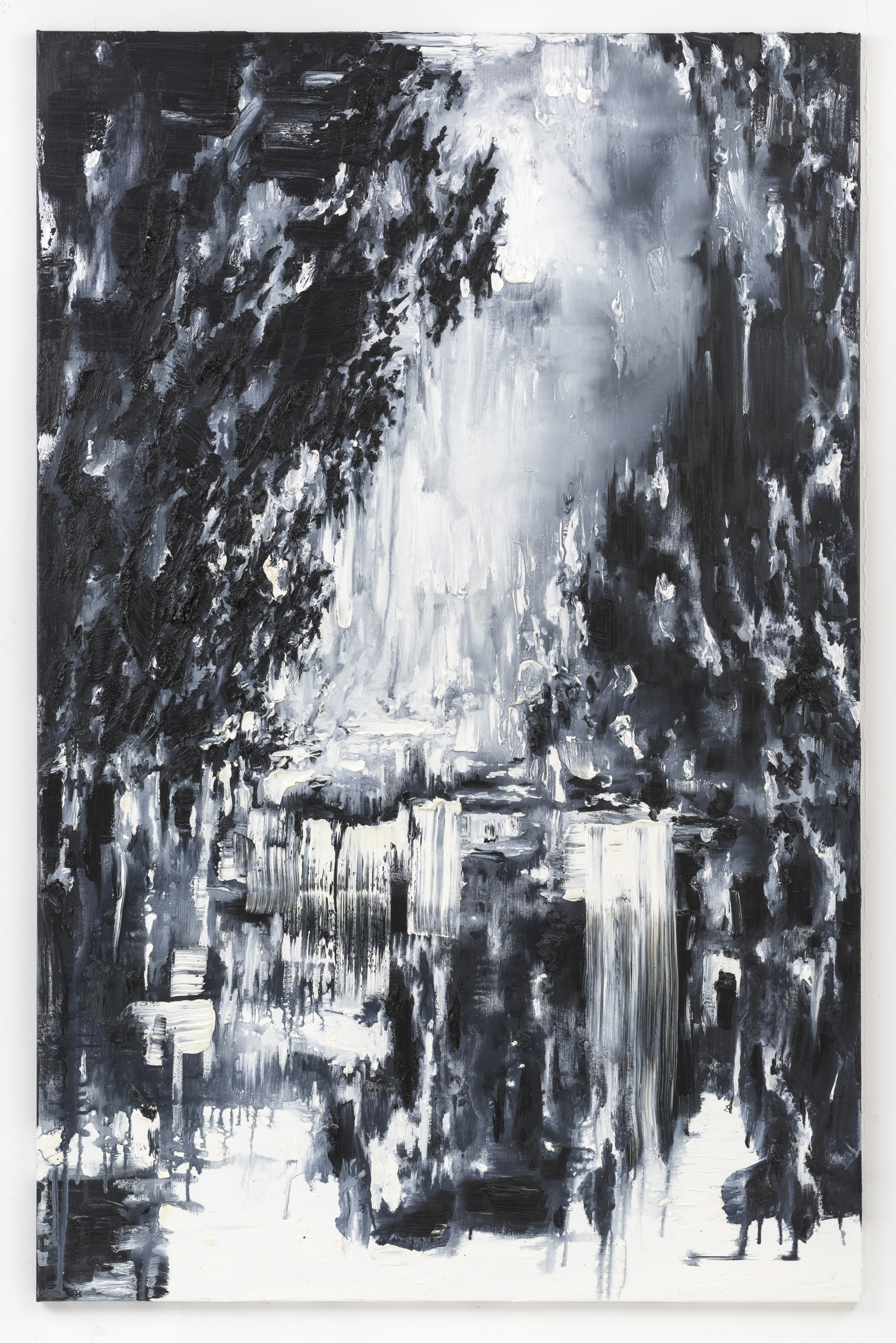 "Cascate" 200 x 130 cm. oil on linen 2015