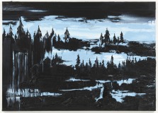 "Lua Nova III" 100 x 140 cm. oil on linen 2011