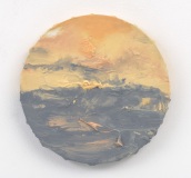 Avondlucht V,  20 x 20 cm., oil on linen (2016)