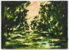 Where the wild roses grow III, 100 x 140 cm., oil on linen (2013)