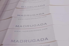 “Madrugada”. Re-make of a part of "So os caminhos eram meus" (2012). Published in a limited edition of 60 at the solo show "Madrugada" at Galerie MuGa , Museum Heerenveen. a 15 euros. Ordering via info@ingridsimons.com