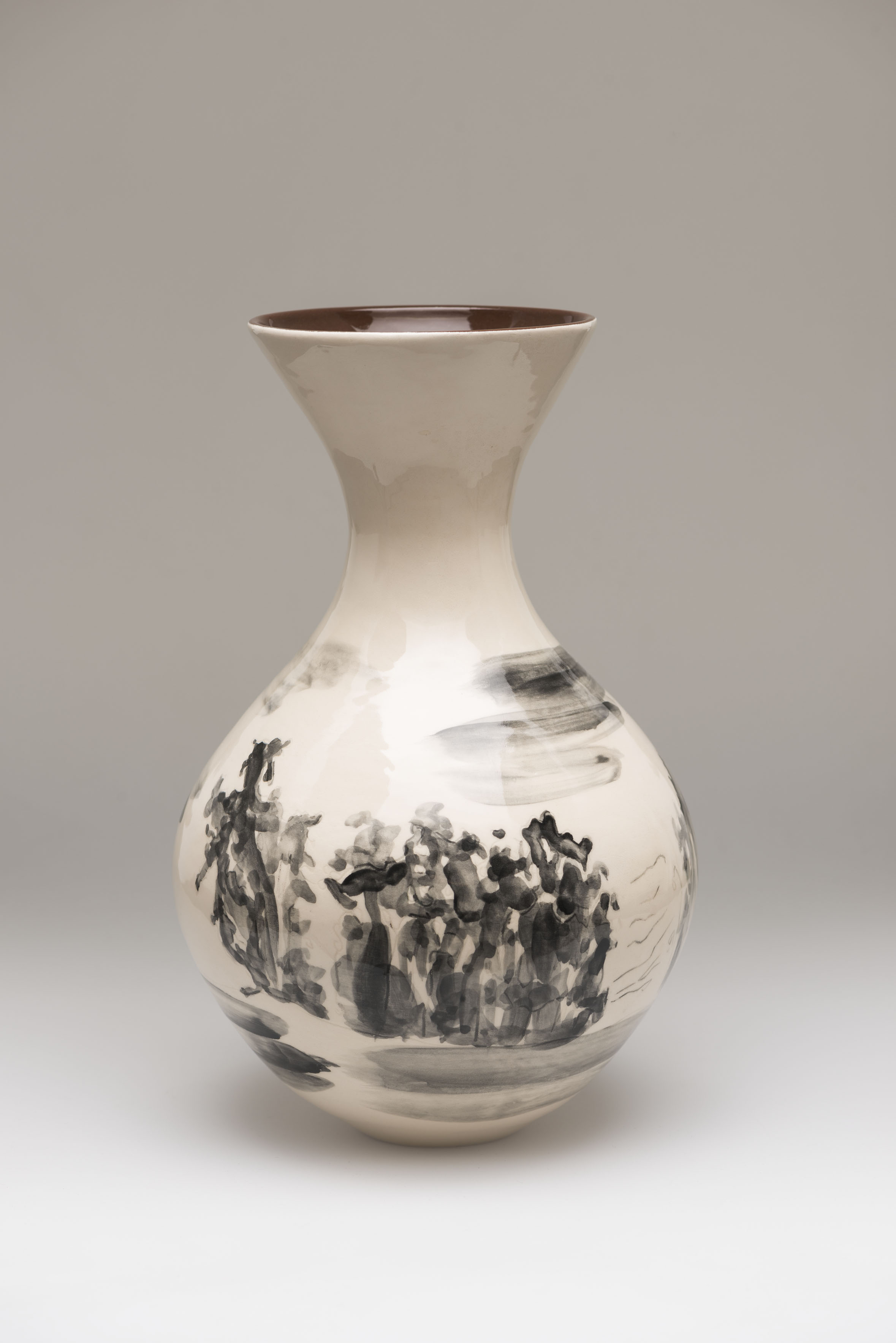 Flower Vase, ceramic, NL 2014