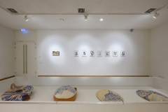 Museum Nairac, left to right: Lucerne, Barril, Azulejo "Kerje St. Remy de Provence",  "Nachtgezang", Solo exhibition "Midzomernacht", 2023 - 2024, Barneveld, NL. Photo Peter Cox