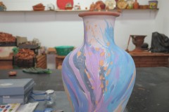 50 cm. high (unfired! ), 2025, A.i.R. Fundacao OBRAS, Portugal
