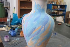 50 cm. high (unfired!), 2025, A.i.R. Fundacao OBRAS, Portugal