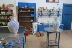 50 cm. high (unfired! ), 2025, A.i.R. Fundacao OBRAS, Portugal