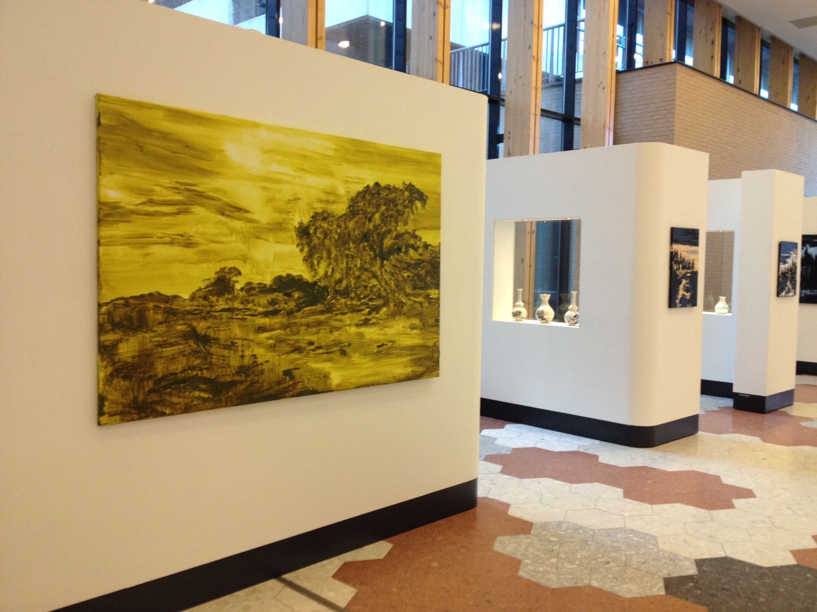 "Wandering", solo exhibition at Jeroen Bosch Ziekenhuis, 's-Hertogenbosch (2017)