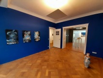 Solo exhibition at Jan van Hoof Galerie "Singing to the Moon", 's-Hertogenbosch (2024, NL)