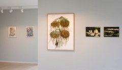 "Chabot Museum toont kunstverzameling van psychotherapeuten Van Eerd", by Irma van Bommel, Photo Jacqueline Fuijkschot, Brabant Cultureel (FEbruary 11 th 2026). On the left work of Marc Mulders and Reinoud van Vught