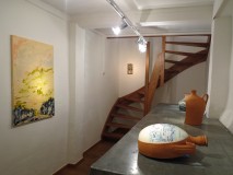 "Terra", duo exhibition at Huub Hannen Galerie, Maastricht (2018)