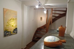 "Terra", duo exhibition at Huub Hannen Galerie, Maastricht (2018)