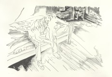 "Saulty" 80 x 120 cm. lithography (2010)