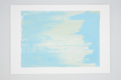 Z.t., Monotype, Silkscreenprint on Museumkarton, 400 gram , A3 film, 2026, MAKE Eindhoven