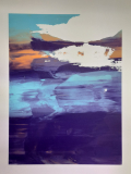 Z.t., Monotype, Silkscreenprint on Museumkarton, 400 gram , A3 film, 2026