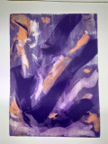 Z.t., Monotype, Silkscreenprint on Museumkarton, 400 gram , A3 film, 2026