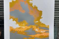 Z.t., (2025), 70 x 50 cm., silkscreenprint on on Museumkarton, 2025  (Make Eindhoven)