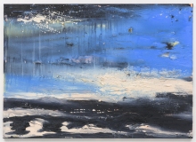 "Becalmed", 100 x 140 cm. oil on linen 2018 (Berlin)