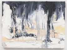 "Der Brand V", 30 x 40 cm. oil on linen 2018 (Berlin)