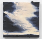 "Sun Down V", 20 x 20 cm., oil on linen 2018 (Portugal)