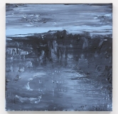 "A Hora Azul II" 50 x 50 cm. oil on linen 2018 (Portugal)