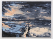 "Road to Nowhere", 100 x 140 cm., oil on linen 2018 (Portugal)