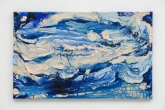 Noite Alta VI, 60 x 80 cm, 2025, oil on linen, A.i.R. Fundacao OBRAS, Portugal,  Photo Peter Cox