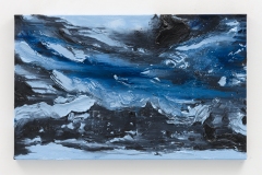 "Standort II", 50 x 80 cm., oil on linen 2020 (Berlin)