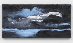 "Wanderung I, Berlin Suite" 20 x 40 cm. oil on linen 2018 (Special Edition, Berlin)