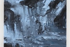 "The Blue Hour", 40 x 40 cm., oil on linen 2020