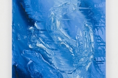 Blues II, 60 x 50 cm, 2024, oil on linen, A.i.R. Fundacao OBRAS, Portugal