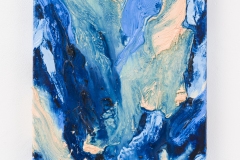 "Skyspace Hardanger VI", 30 x 50 cm., oil on linen, Norway 2024, Photo Peter Cox