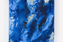 "Skyspace Hardanger V, 30 x 50 cm., oil on linen, Norway 2024, Photo Peter Cox