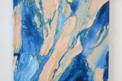 Z.t., 55 x 45 cm, 2025, oil on linen, A.i.R. Fundacao OBRAS, Portugal