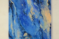 Z.t., 80 x 60 cm, 2025, oil on linen, A.i.R. Fundacao OBRAS, Portugal