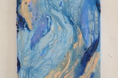 Z.t., 80 x 60 cm, 2025, oil on linen, A.i.R. Fundacao OBRAS, Portugal