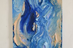 Z.t., 55 x 45 cm, 2025, oil on linen, A.i.R. Fundacao OBRAS, Portugal