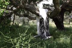 Filmstill performance "Santuário, during the residency at Fundacao Obras, Alentejo, Portugal , May 9 & 10th, 2024. Filmed and edited by Pedro Barral (PT)