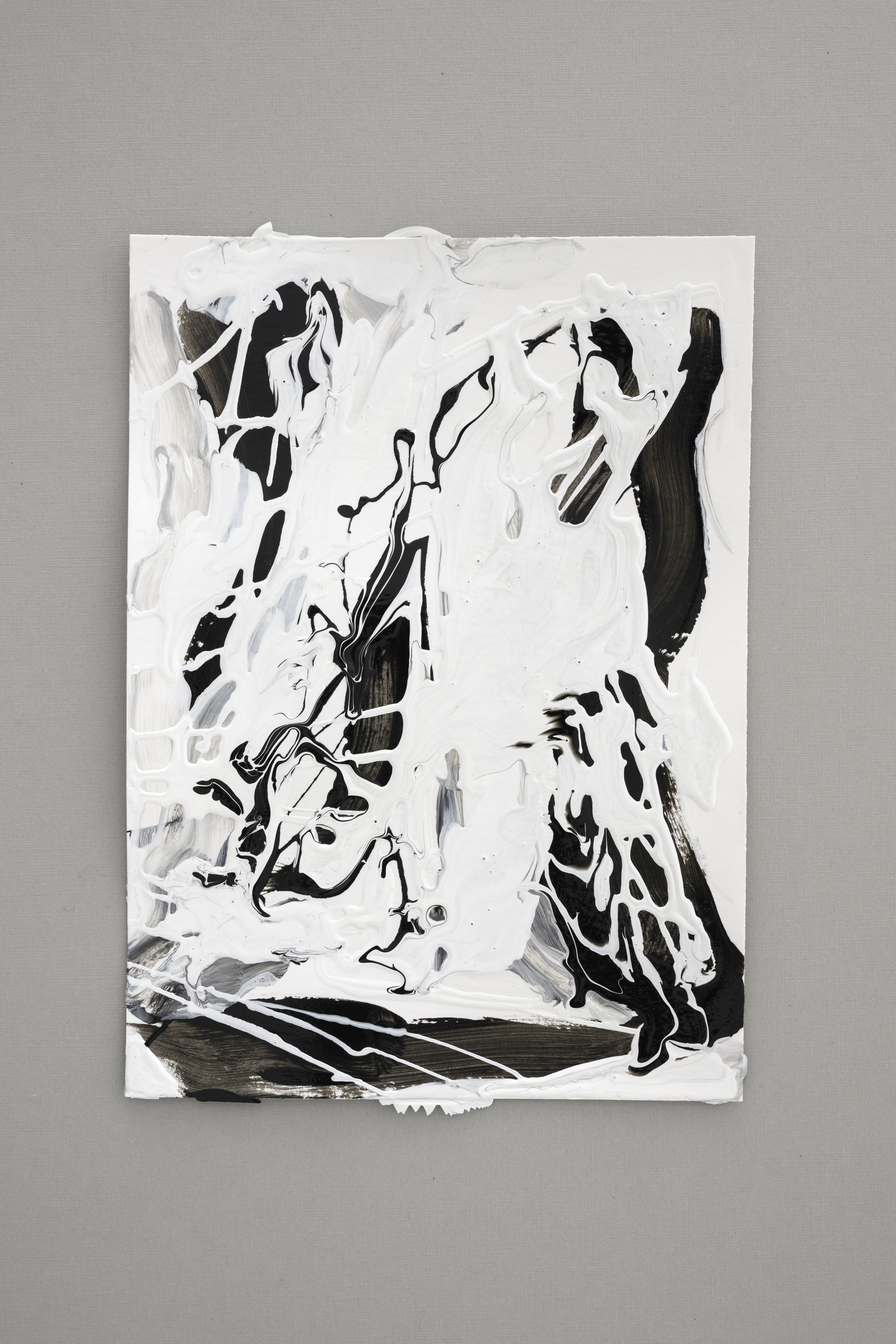 Berlin Notes, 24 x 17 cm.,  lacquer paint (2022)