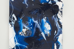 Laque on paper with silkscreen, 2024, A.i.R. Livingstone Projects Berlin, Photo Peter Cox