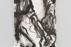 5 meter x 1,25 m, ink on paper (performance), 2024, A.i.R. Fundacao OBRAS, Portugal, Photo Peter Cox